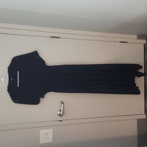 Express Navy Maxi Dress - XS